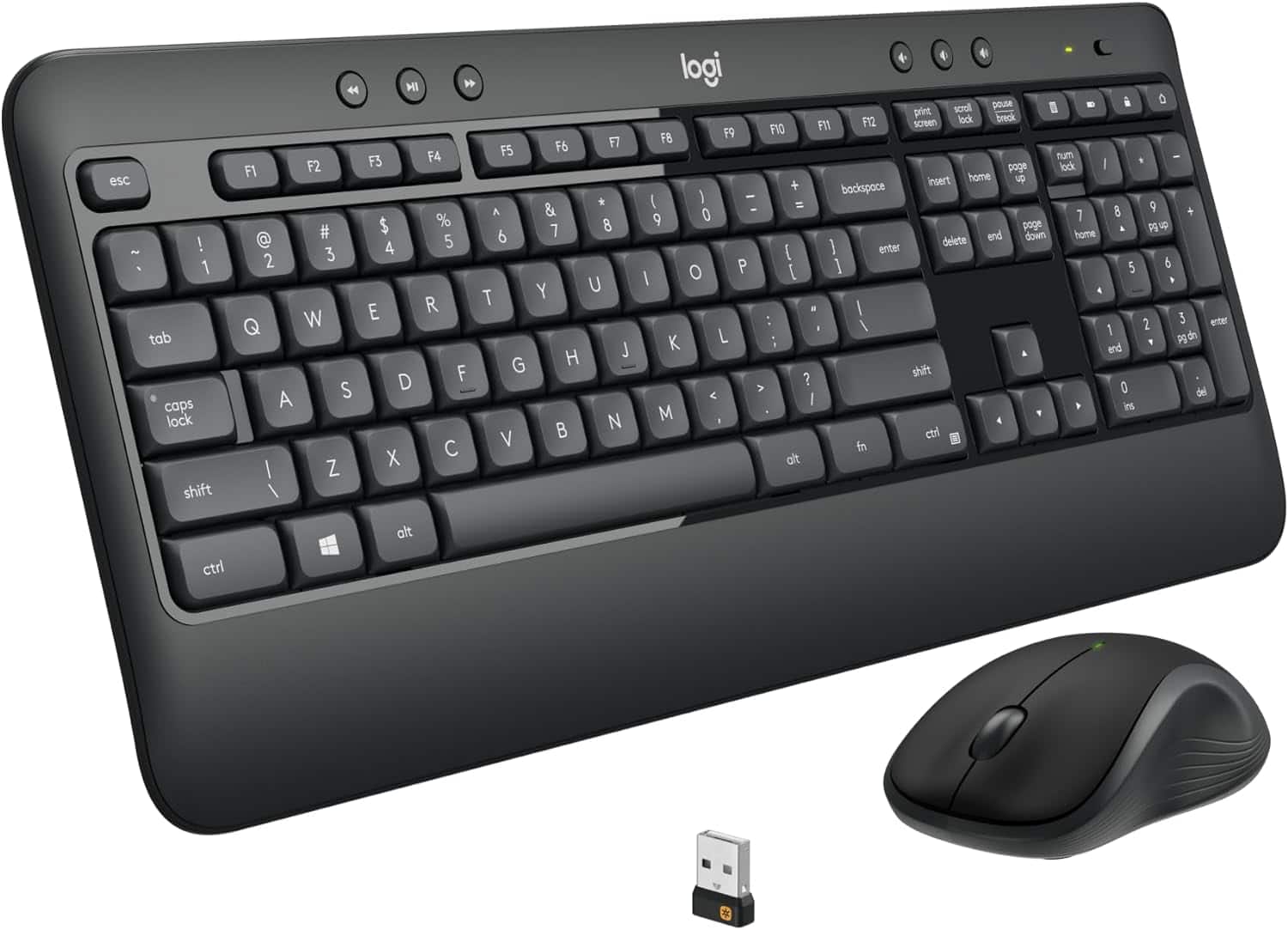 Logitech MK540 Advanced Wireless Keyboard and Mouse Combo for Windows