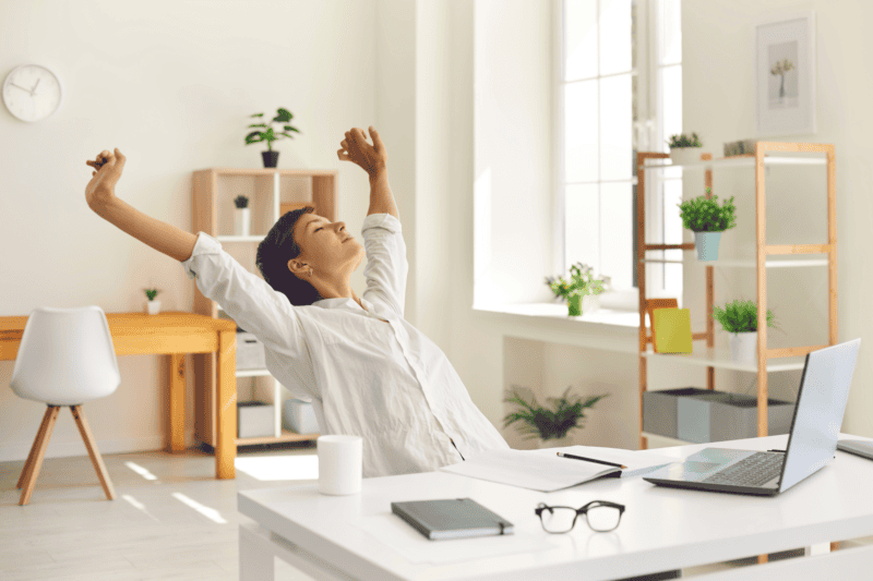 27 simple work from home exercises and tips to stay active work well