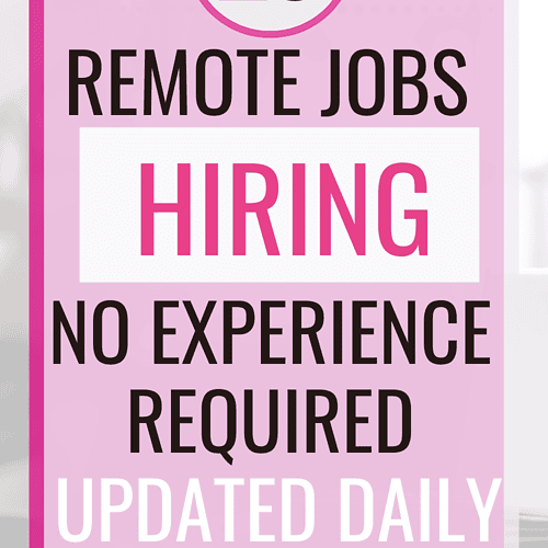 WORK FROM HOME JOBS HIRING – FRIDAY, APRIL 19, 2024