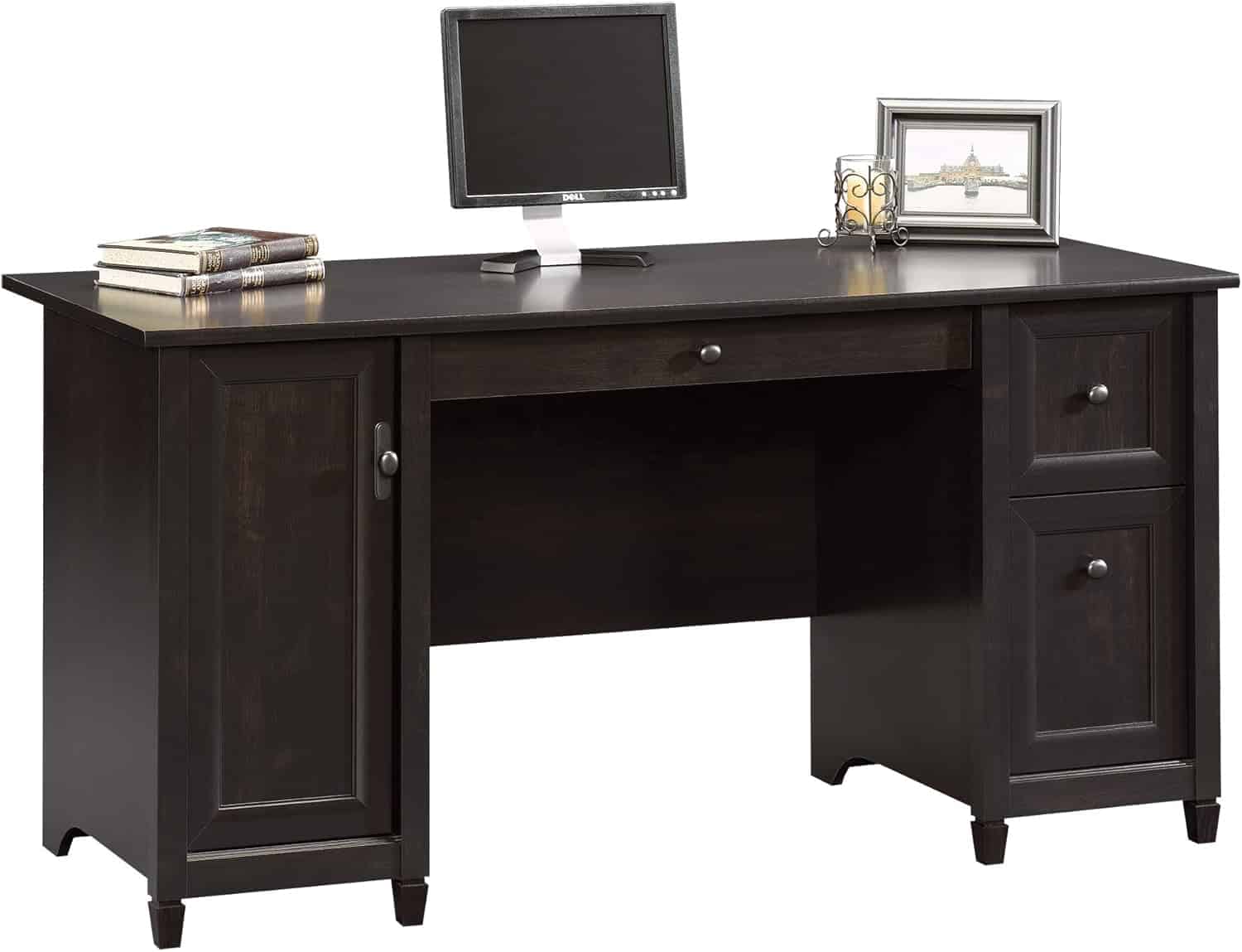 Sauder Edge Water Computer Desk with Storage Drawers