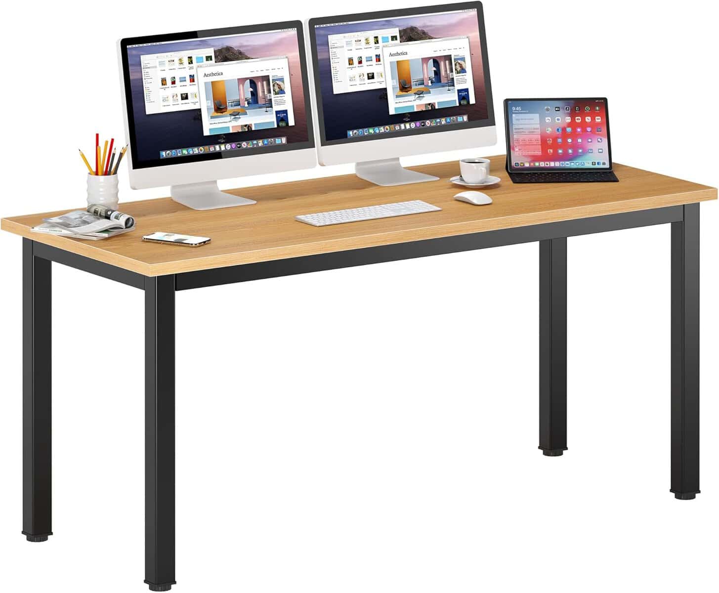 DlandHome 63 inches X-Large Computer Desk