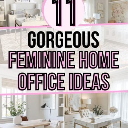 11 Classy Feminine Home Office Ideas for a Stylish Workspace