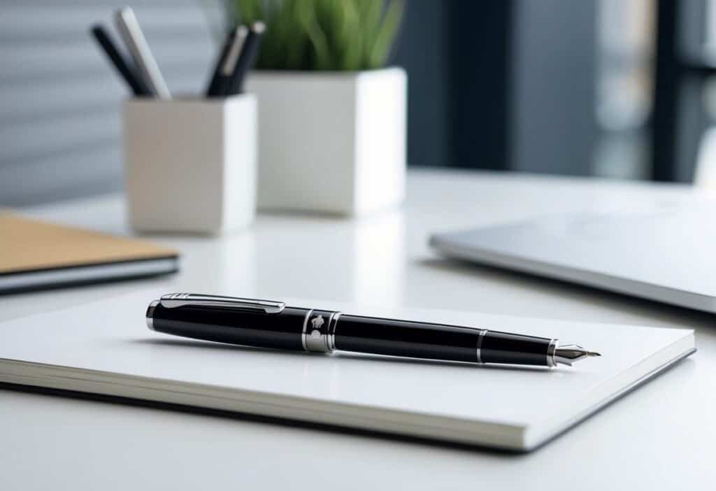 View of 13 Minimalist Office Decor Ideas for a Stylish Workspace - Work Well Remote