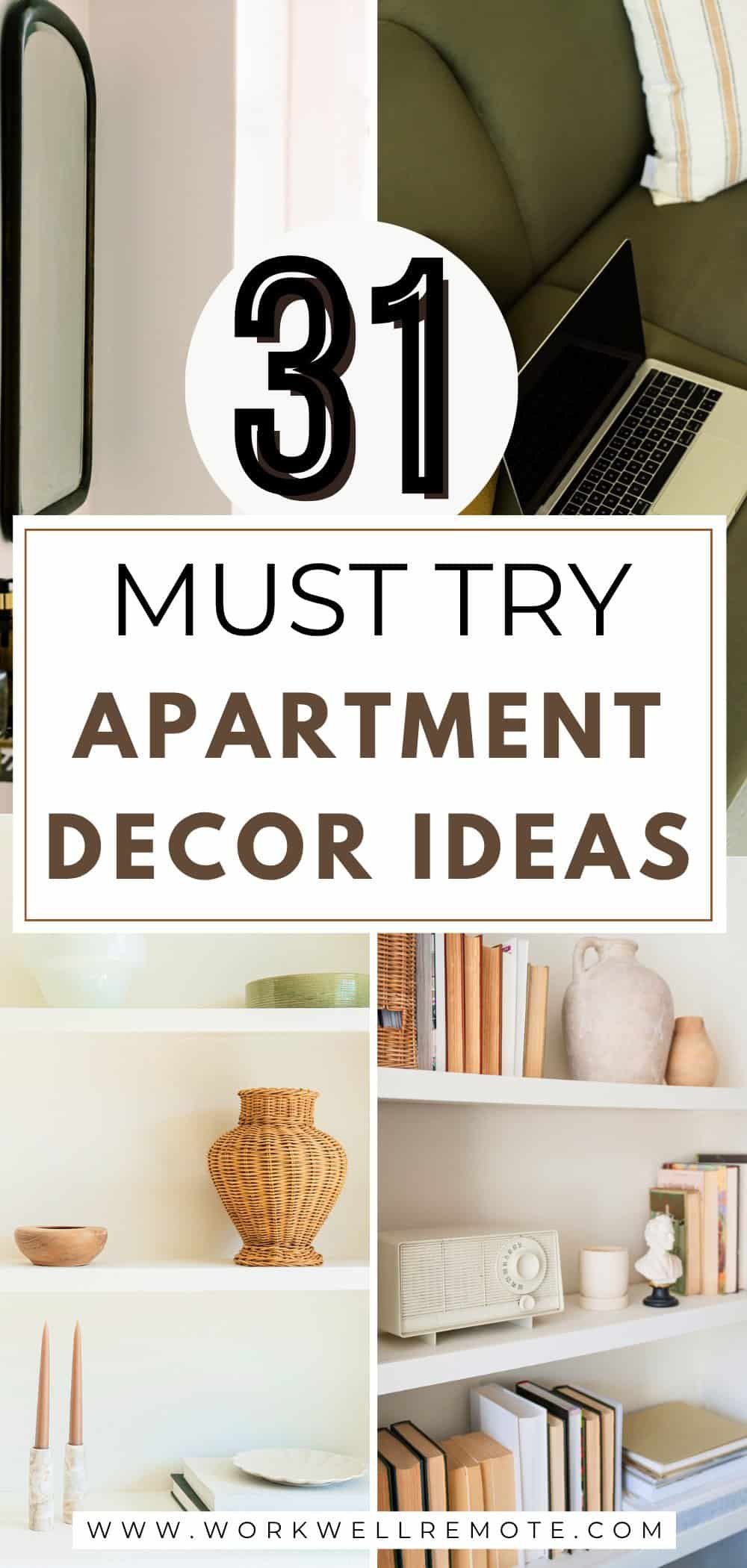 Picture of 31 Inspiring Home Office Ideas for Your Apartment - Work Well Remote