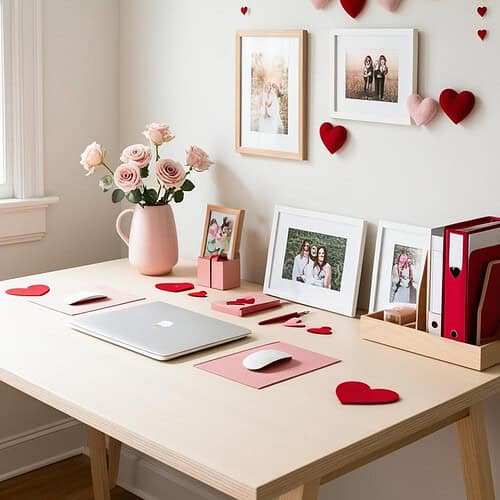 17 Creative Valentine’s Day Decorating Ideas for Your Home Office