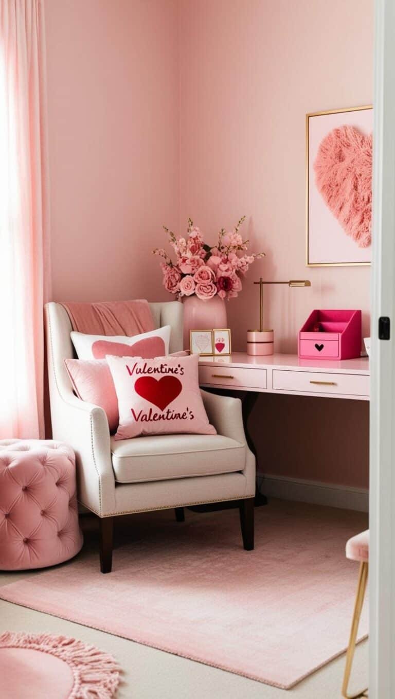 17 Creative Valentine’s Day Decorating Ideas for Your Home Office ...