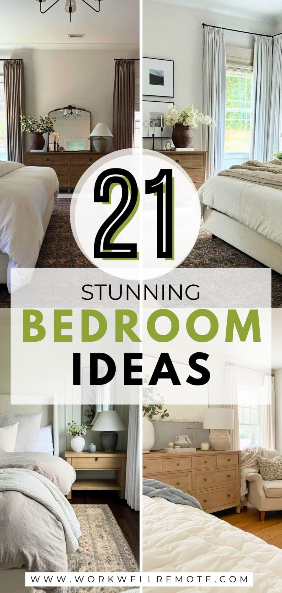 21 Creative Ideas to Refresh Your Bedroom Decor - Work Well Remote
