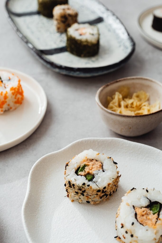 Sushi Rolls with Veggies