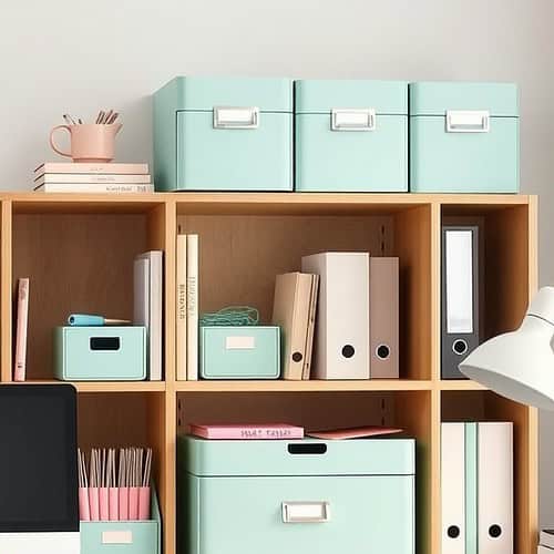 17 Inspiring Pastel Home Office Ideas