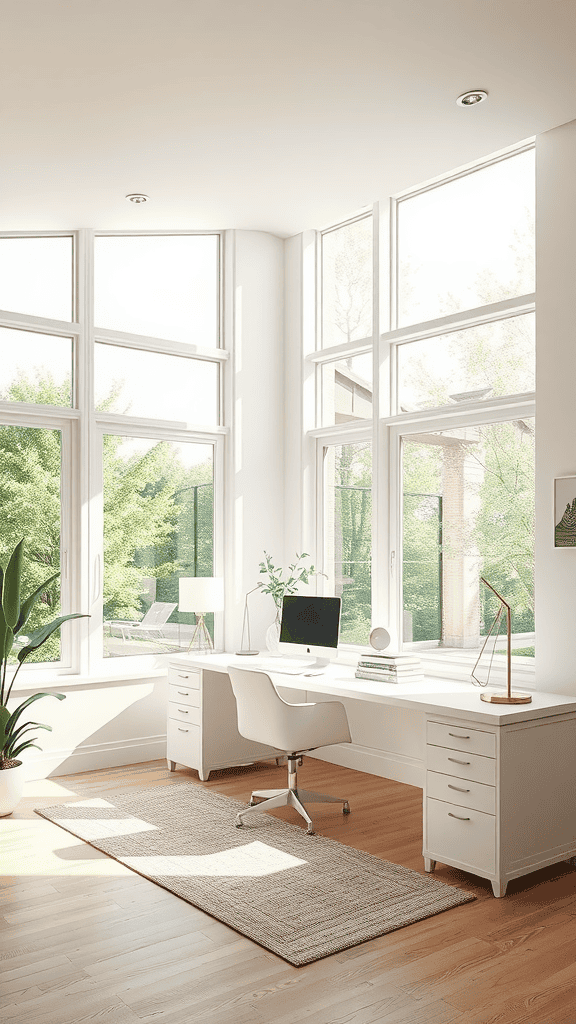 28 Stunning Home Office Ideas with Windows for Maximum Inspiration ...
