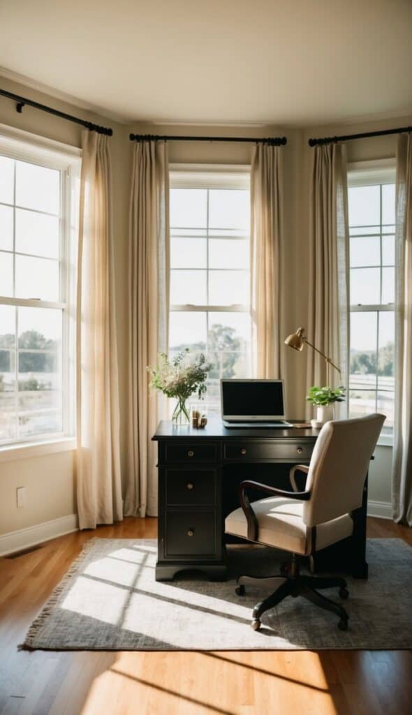 21 Stunning Sitting Room Office Combo Ideas - Work Well Remote