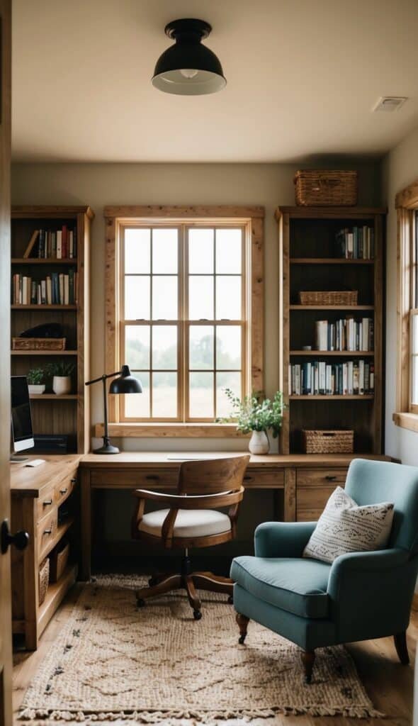 21 Stunning Sitting Room Office Combo Ideas - Work Well Remote