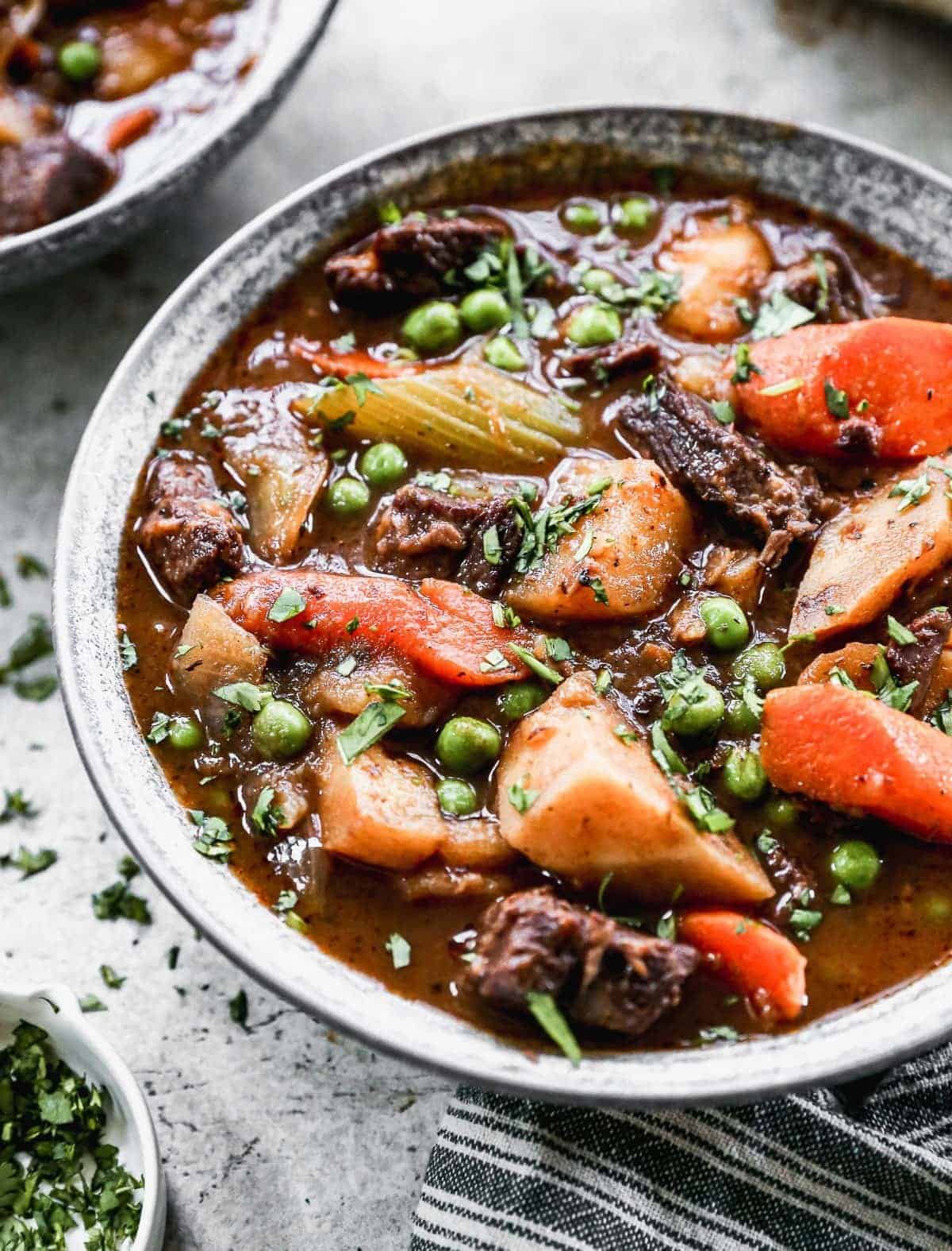 Traditional beef stew