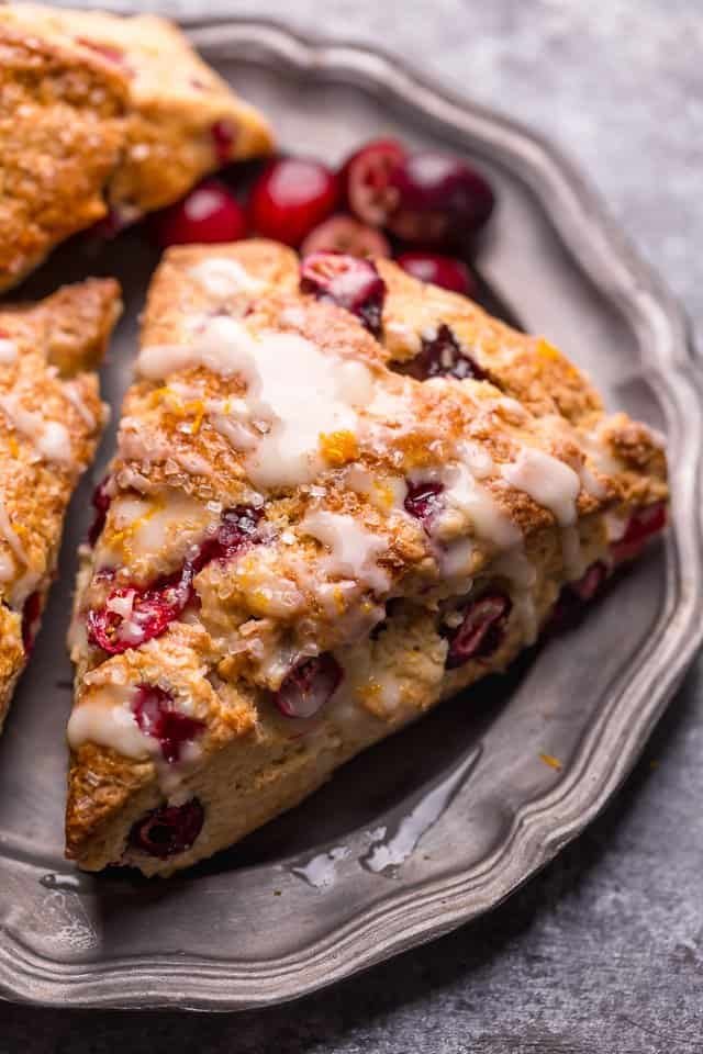 Cranberry Orange Scones