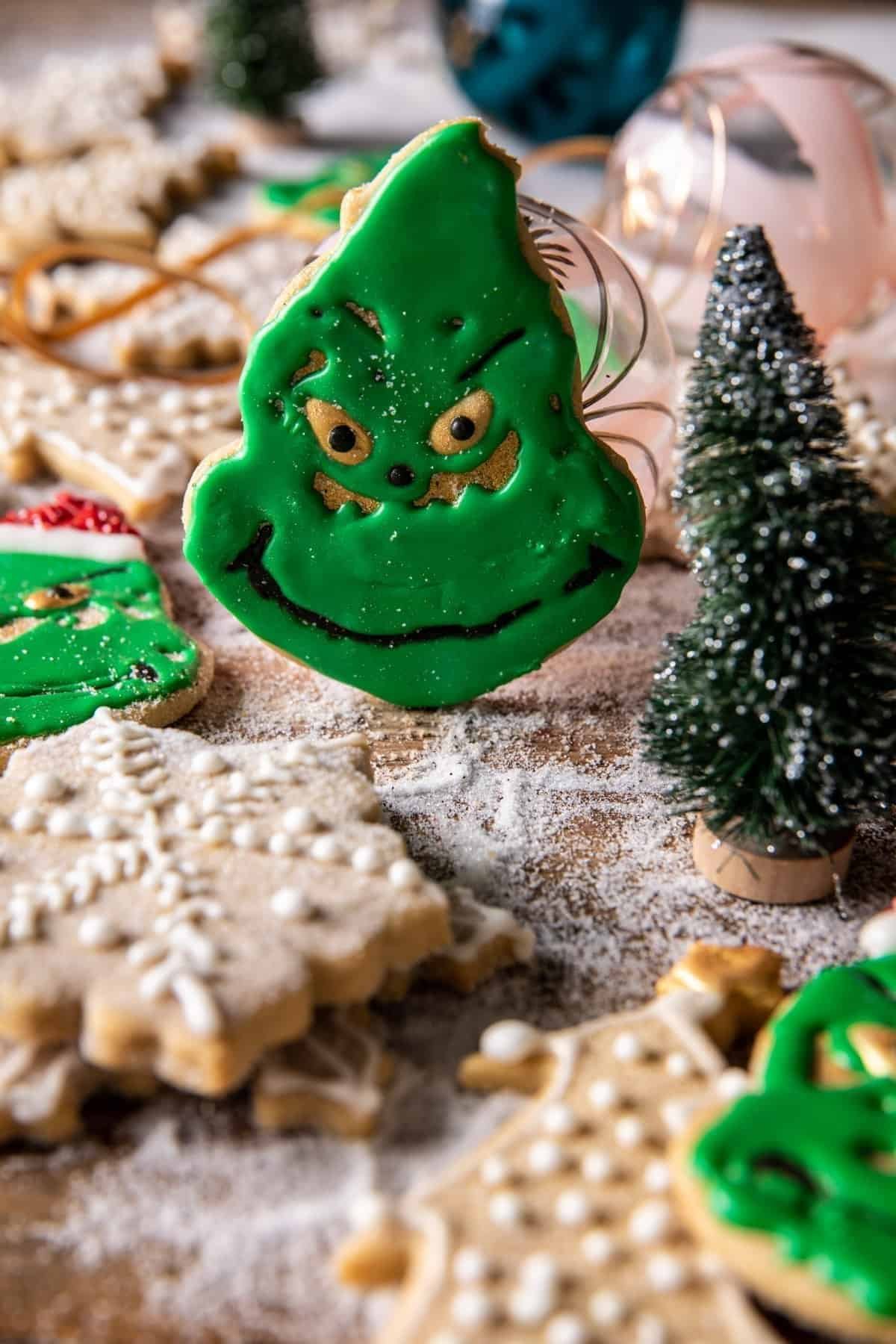 Vanilla brown sugar eggnog cookies