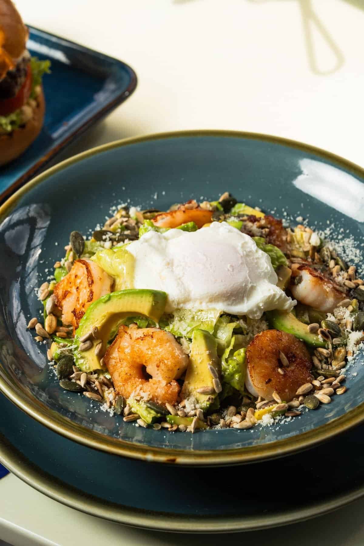 Grapefruit and Shrimp Avocado Salad