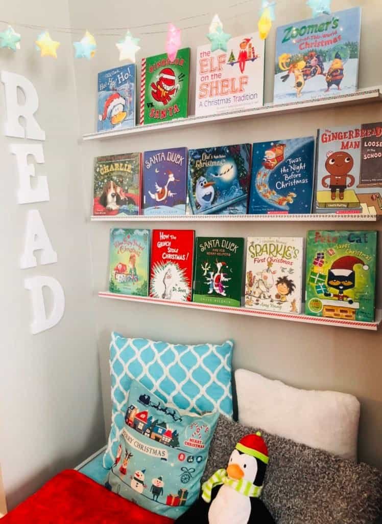 Cozy Holiday Reading Nook