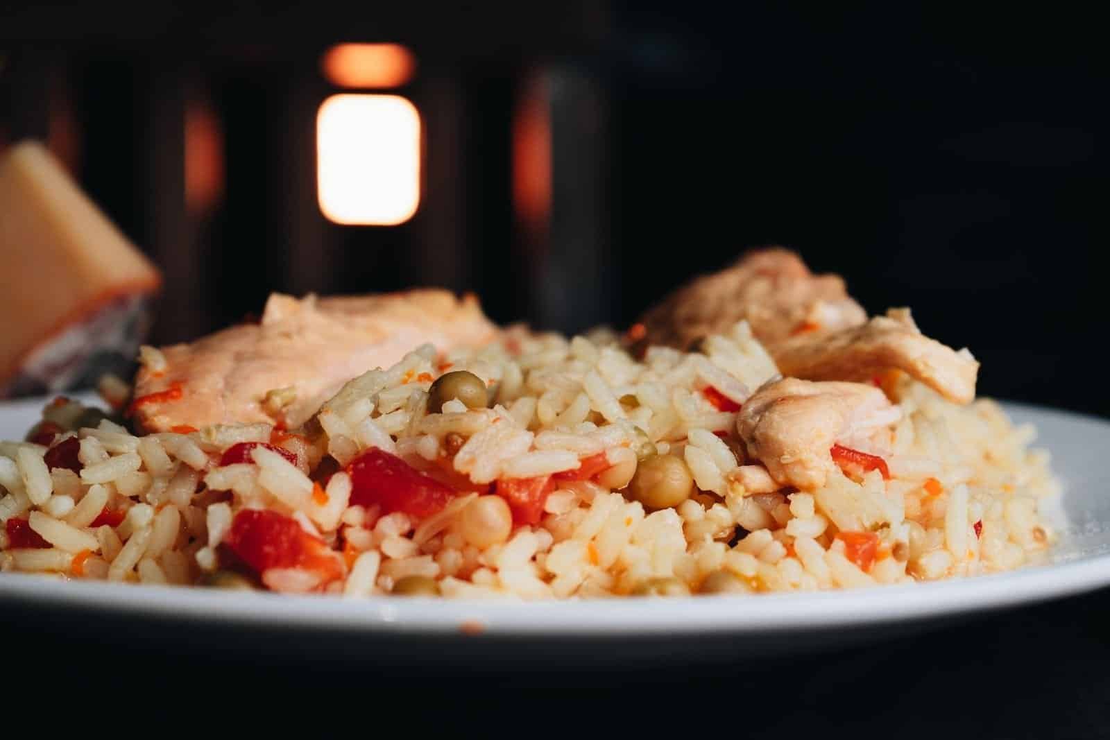 Orange Ginger Chicken Rice Bowl