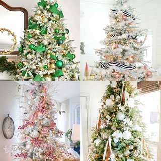Ribbon Garland Christmas Tree