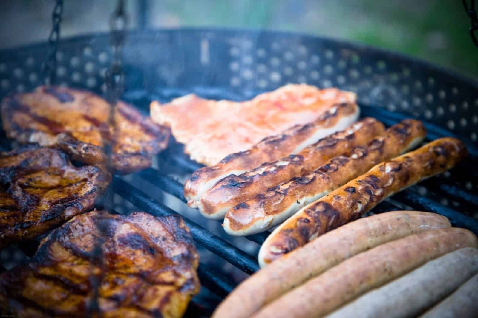 Sausage and Sweet Potato Sheet Pan Lunch