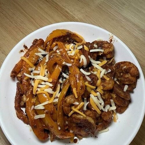 Spicy Shrimp Fajita Bowl