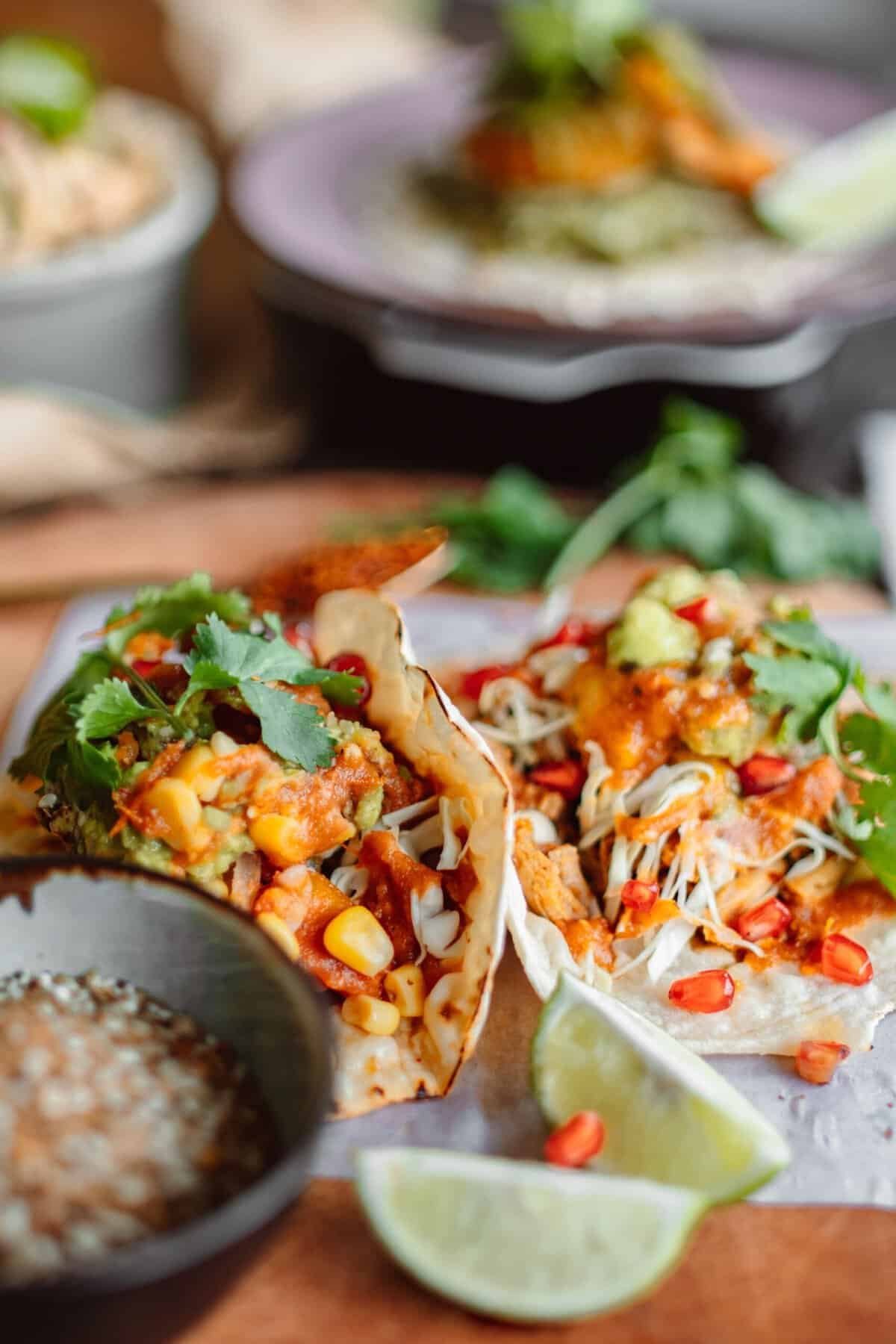 Sweet Potato Black Bean Tacos