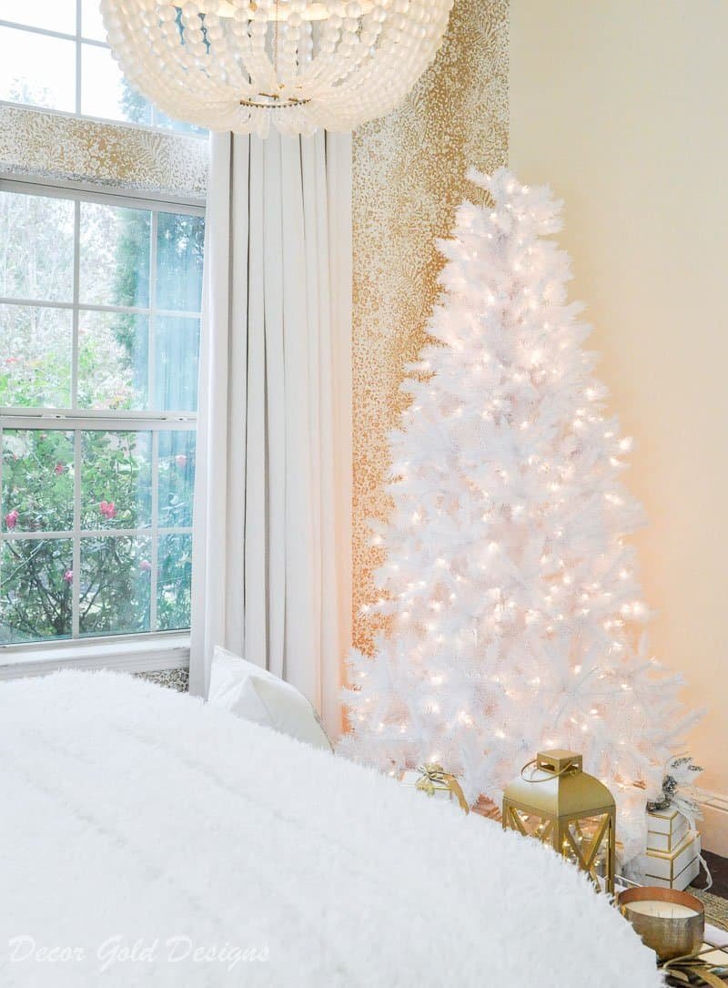 Mini Christmas Tree in the Corner