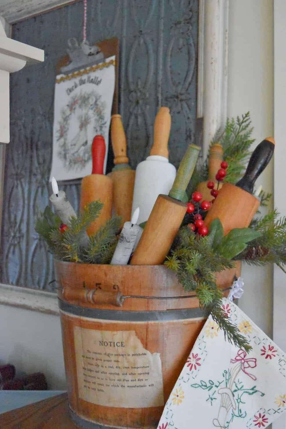 Retro Nostalgic Christmas Kitchen